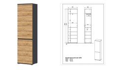 Garderobenschrank-Lis